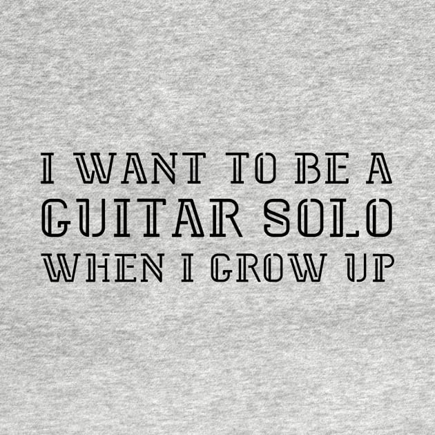 I want to be a guitar solo (version 1) by B Sharp